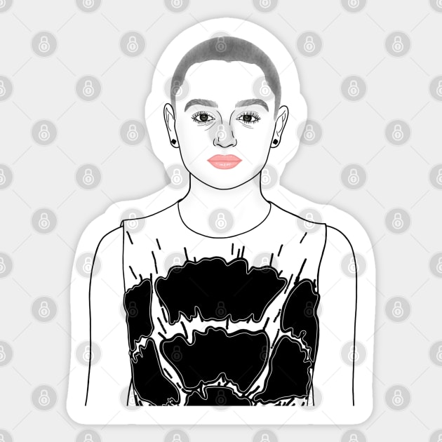 Joey king Sticker by Morishasha